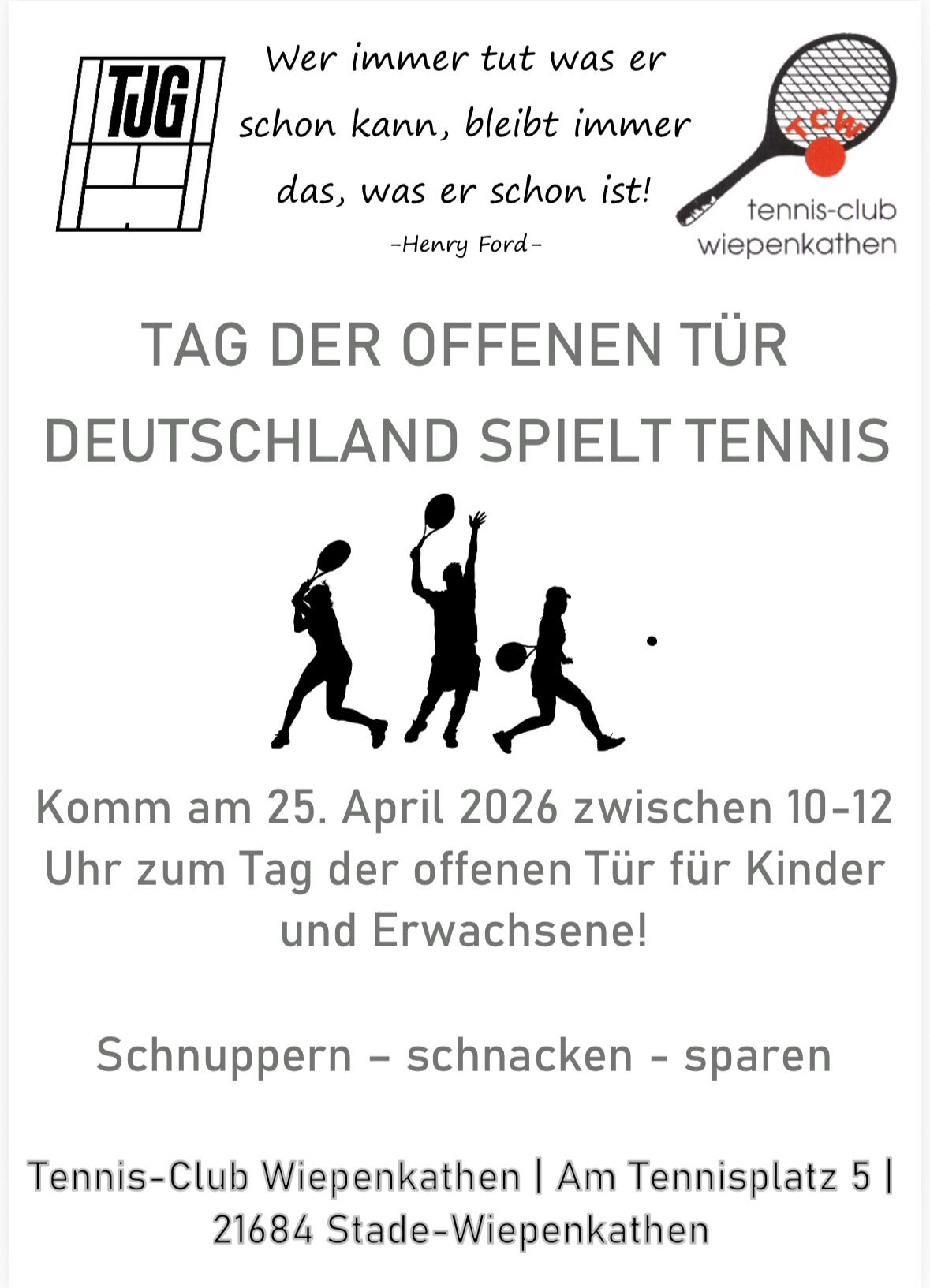 Tennis-Camp - 2026